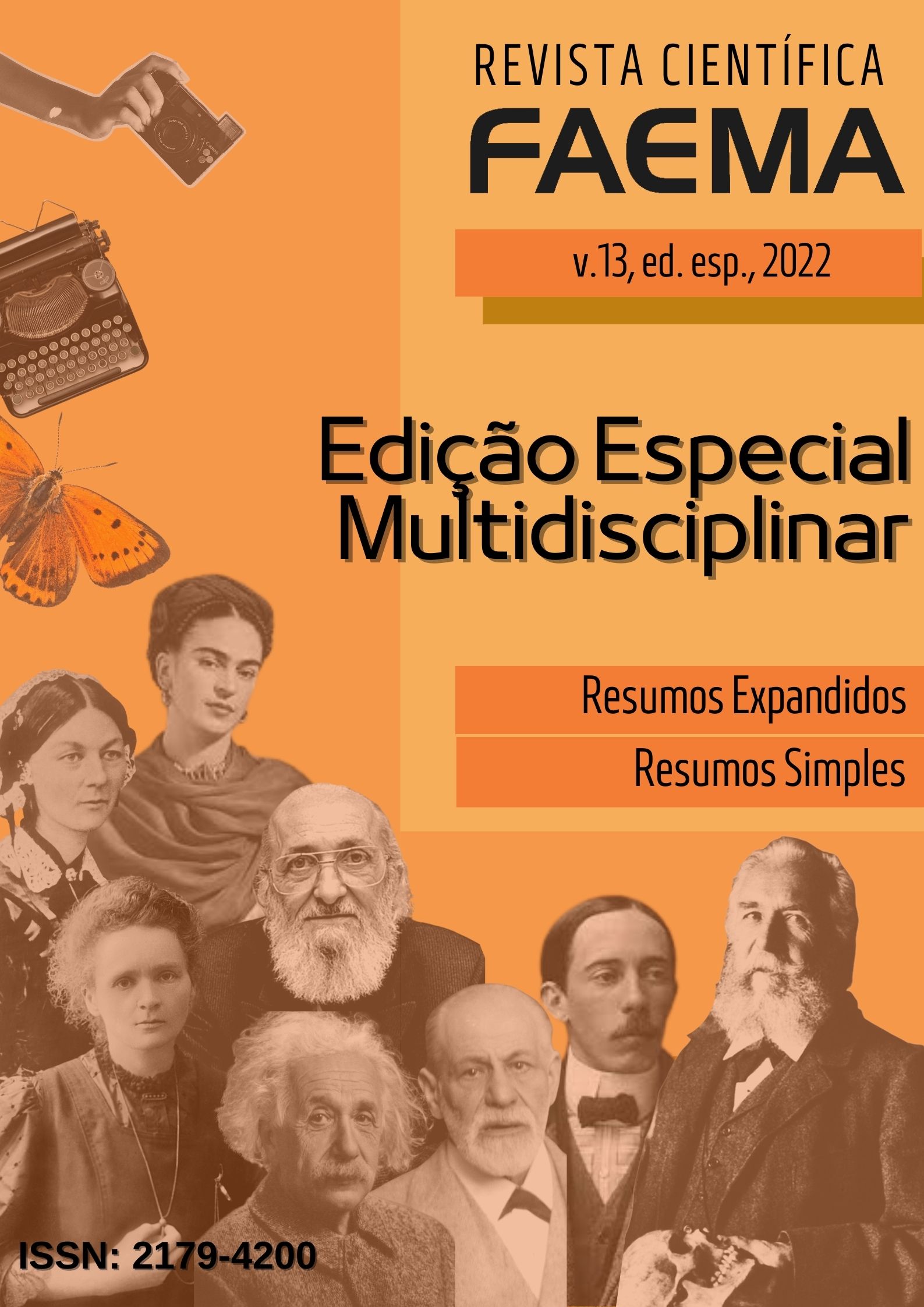 Capa da Edição Especial Multidisciplinar